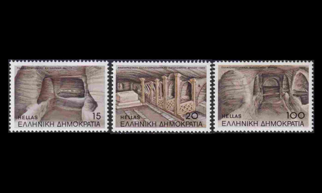 Kreikka 1582-4 ** Miloksen katakombit (1985)