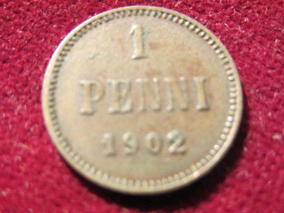1 penni 1902