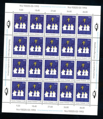1993 joulu 2,30 mk arkki ** Lape 1229