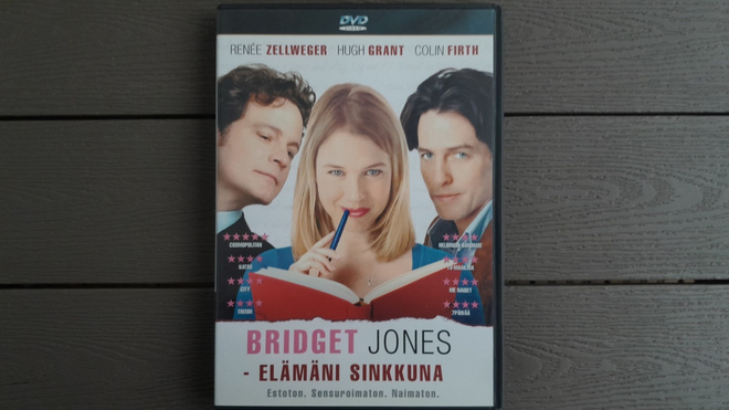 DVD: Bridget Jones - Elämäni Sinkkuna (R. Zellweger) *Egmont