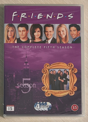 FRENDIT (Friends): Kausi 5 (1998-1999) 4DVD (UUSI)