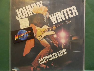 JOHNNY WINTER - CAPTURED LIVE! - EU/HOL 1976 M-/M- LP