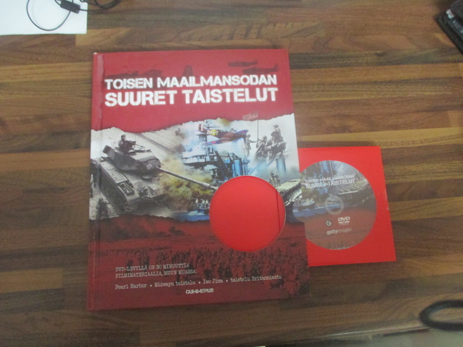 TOISEN MAAILMANSODAN SUURET TAISTELUT + DVD
