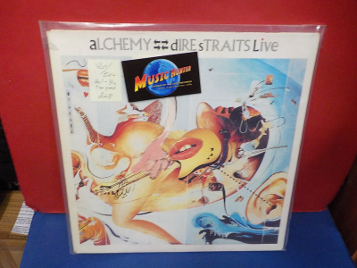 DIRE STRAITS - ALCHEMY - DIRE STRAITS LIVE VG+/EX+ -84 2LP