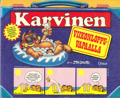 Jim Davis: Karvinen viikonloppuvapaalla -albumi (Otava 1990)