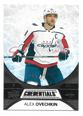 2021-22 Upper Deck Credentials #3 Alex Ovechkin