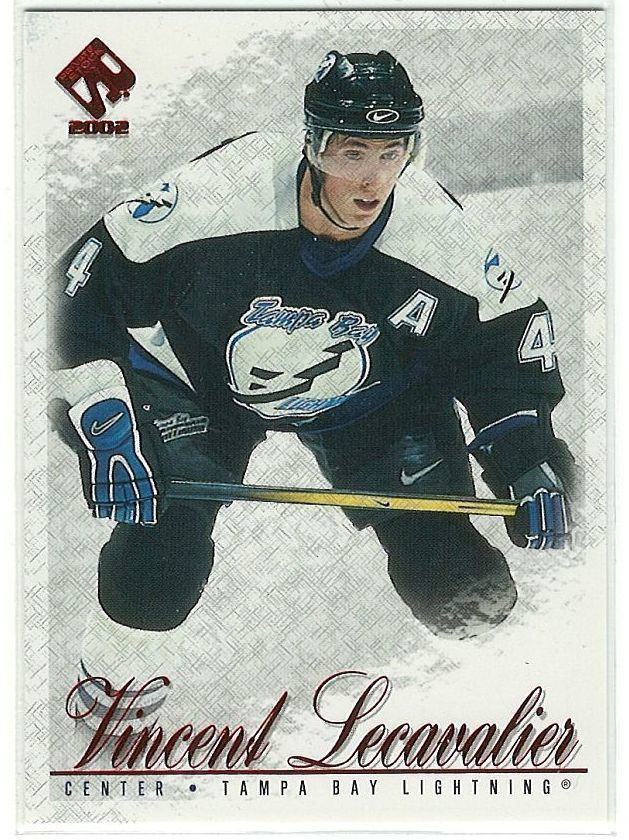 01-02 Pacific Private Stock #88 Vincent Lecavalier