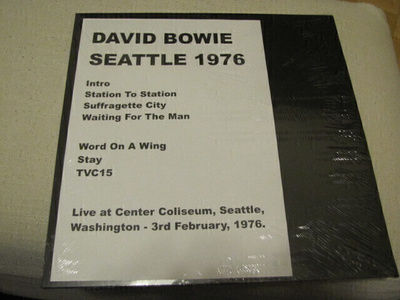 David Bowie seatle 1976 lp muoveissa