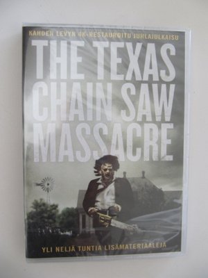 2x DVD Texasin moottorisahamurhat - Texas chainsaw (1974)