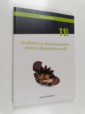 Joonas Pekkinen : Avoimen ja kommandiittiyhtiön tilinpäät...