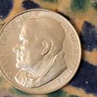 Harvinainen Johannes Paavali II Pontifex Maximus silver coin - pikkukuva 1