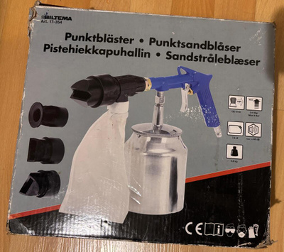 Pistehiekkapuhallin Biltema Art. 17-354