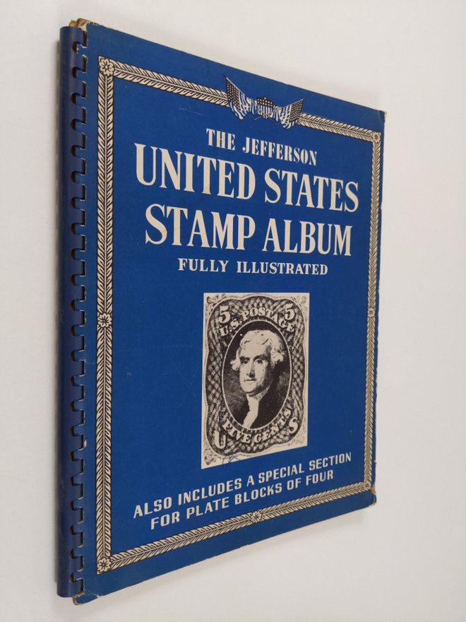 The Jefferson United States Stamp Album Fully Illustrated...