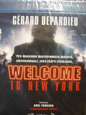 WELCOME TO NEW YORK BLU-RAY