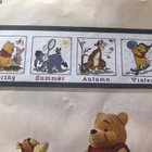 Ristipistopakkaus / ristipistotyö vuodenajat Nalle Puh - pikkukuva 1