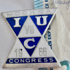 VANHA Merkki Kristallografia Kongressi MOskova CCCP 1966 ISO - pikkukuva 1