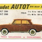 Purkkakuva Uudet autot n:o 33 FIAT 1300 Purukumikuva - pikkukuva 1