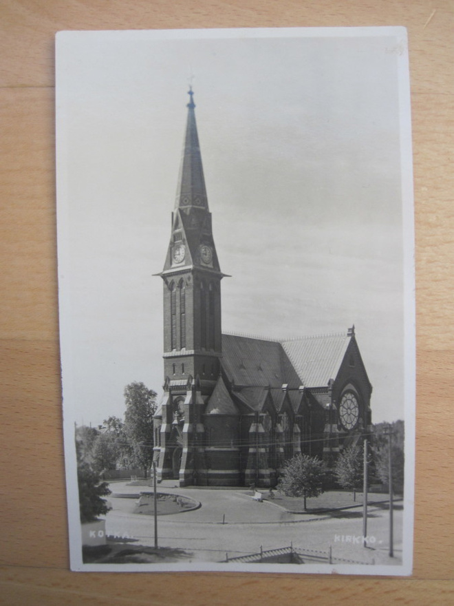 VANHA Postikortti Kotka 1940