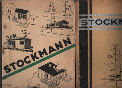 Stockmann majat, 2 nidettä, kuvat + pohjapiirustukset,1936