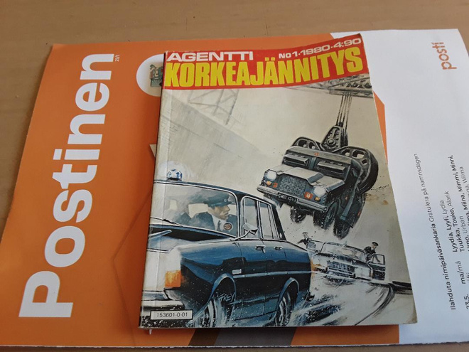Agentti Korkeajännitys 1980 01: Kuoleman tie