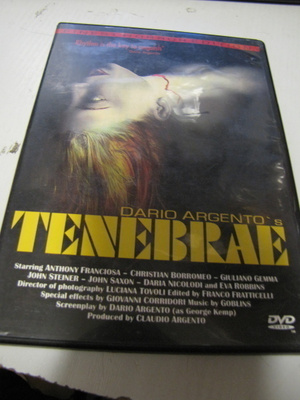 TENEBRAE DVD - EI SUOMI TEKSTEJÄ
