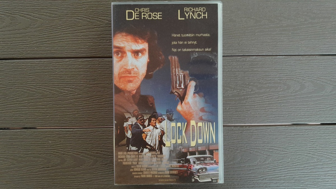 VHS: Lock Down (Chris De Rose, Richard Lynch 1990)