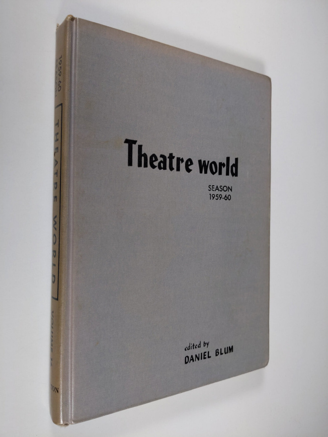 Daniel Blum : Theatre World - season 1959-1960