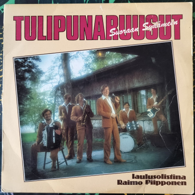 TULIPUNARUUSUT-SUORAAN SYDÄMEEN-LP,FL 5084 v.1980 FINNLEVY