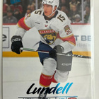 Anton Lundell 24-25 Fleer Ultra #53 Blue Foil 311/399 - pikkukuva 1