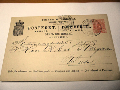 1899 Haapamäki ehiö Vaasan asemapäällikölle