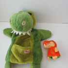 Trudi käsinukke, dinosaurus + poikanen - pikkukuva 2