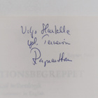 Ragnar Stara : Nationsbegreppet (signeerattu, tekijän omi... - pikkukuva 3