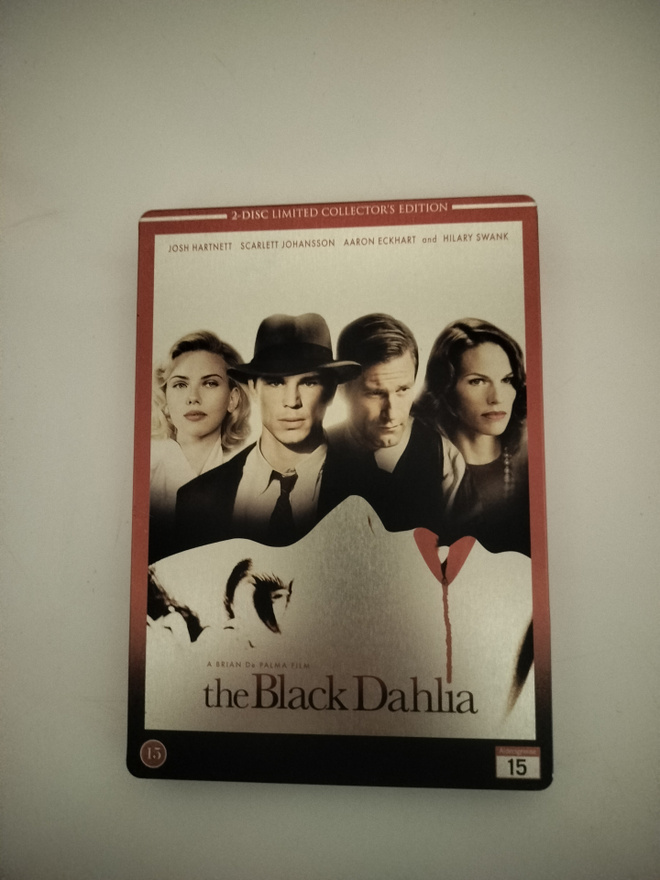 Black dahlia 2-disc Limited collector's edition DVD