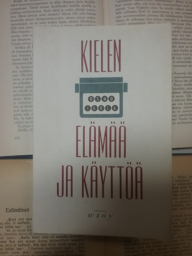 Osmo Ikola - Kielen elämää ja käyttöä (nid.)