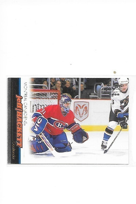 1999-00 Pacific #203 Jeff Hackett Montreal Canadiens MV