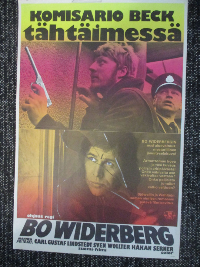 Komisario Beck tähtäimessä (1976) - vanha elokuvajuliste