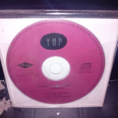 Cd-single YUP Jos helvetti on täynnä ( PROMO )