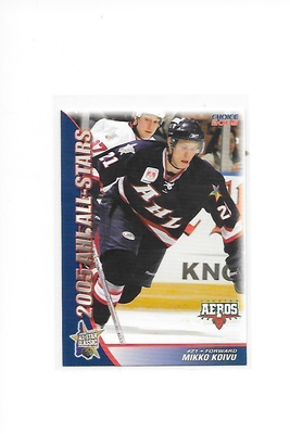 2005 AHL All-Stars #23 Mikko Koivu Houston Aeros TPS