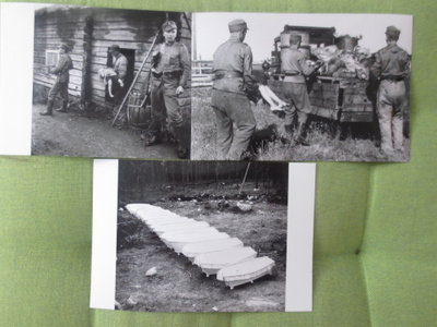 Partisaanien tuhoja Suomussalmi ja Lokan kylä
