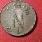 * 5 penni Cu Nikolai II 1913 *Tosi hyvä - pikkukuva 2