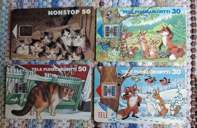 Eläimet kissat Marjaliisa Pitkäranta kettu jänis orava