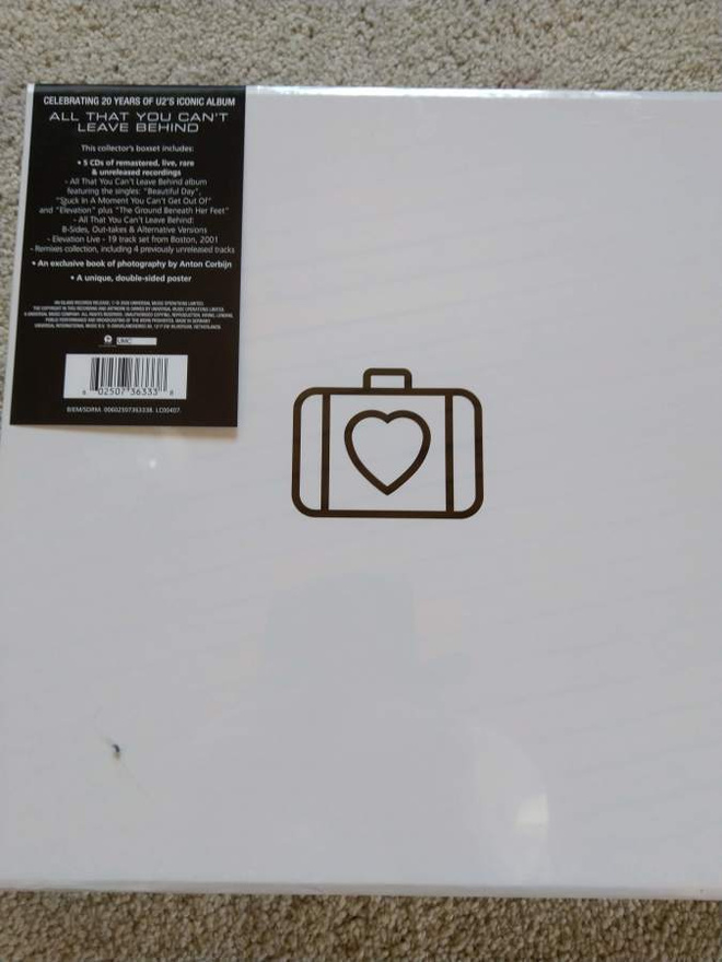 U2 : All that you can't leave behind 5cd