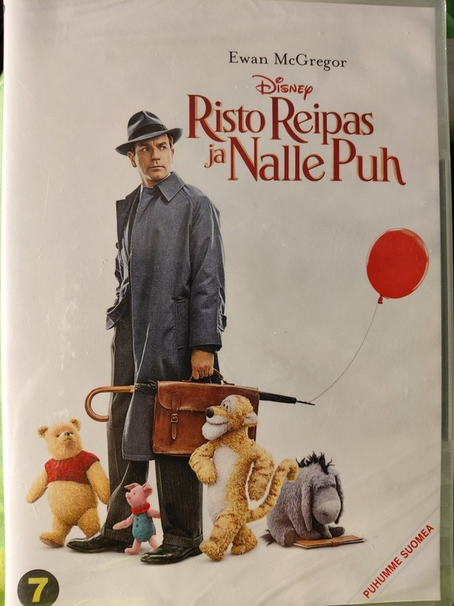 RISTO REIPAS JA NALLE PUH DVD uusi
