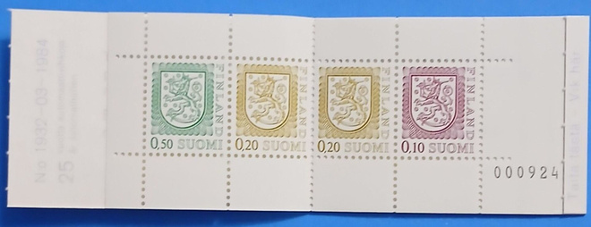 AV 11 1932-03-1984,  vihkossa niputusmerkki ja tl 4 **.
