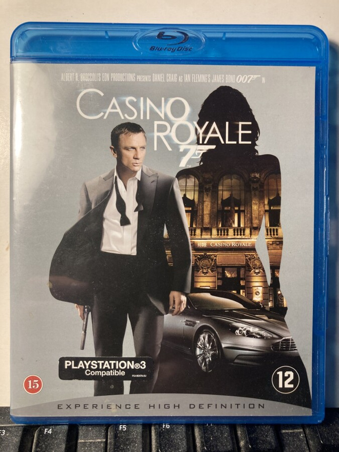 CASINO ROYALE, BluRay, Campbell, Craig, Mikkelsen, Wright