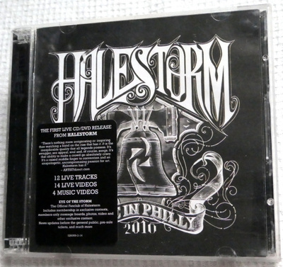 HALESTORM Live in Philly 2010 CD & DVD