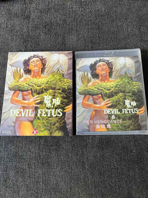 Devil Fetus / Her Vengeance LE slip blu-ray | US | 1983-1988