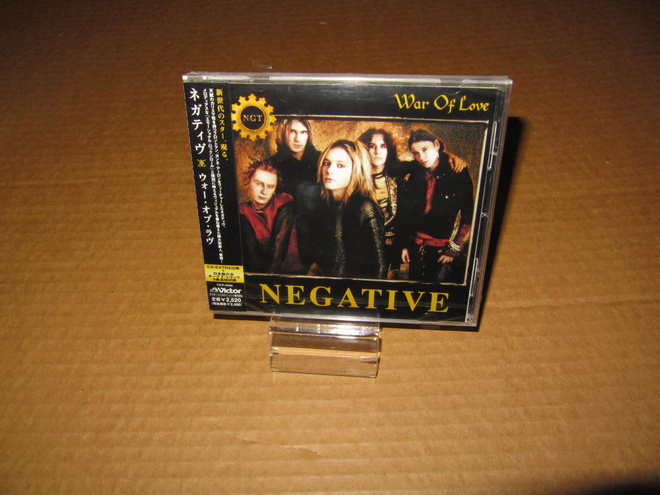 Negative CD War Of Love JAPANI PAINOS ! v,2003 UUSI !