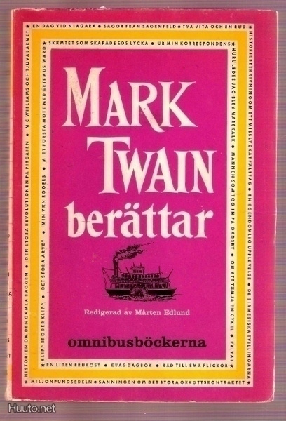 Mark Twain berättar (självbiogr. berättelser)