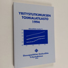 Yritystutkimuksen toimialatilasto 1994 - pikkukuva 1